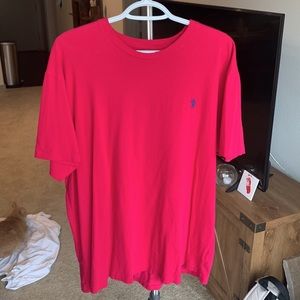 Polo Ralph Lauren Shirt: Pink w/ Navy Horse